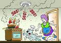 Пожарный извещатель в новом доме должен появиться раньше мебели. 